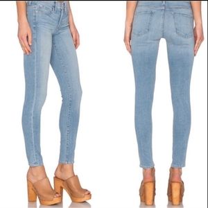 FRAME LE SKINNY De JEANNE Jeans W26 Lightwashed